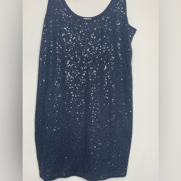 express black sequin sparkle tank mini dress - Picture 6 of 6